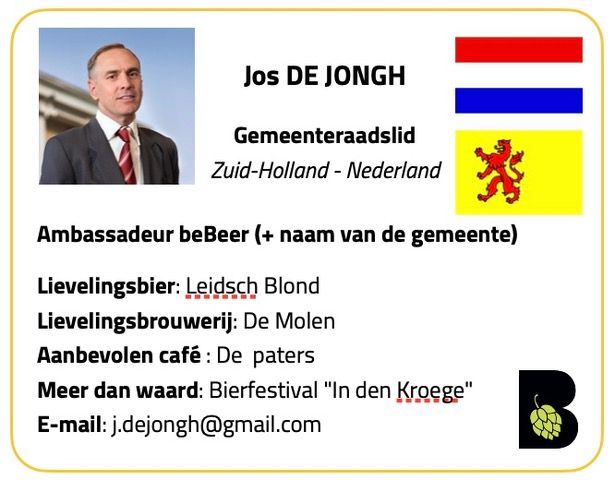 Exemple de fiche Ambassadeur beBeer