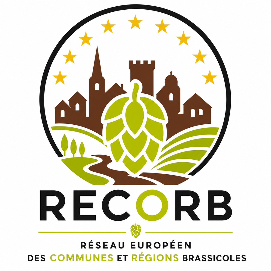 Logo RECORB — Réseau européen des communes et régions brassicoles